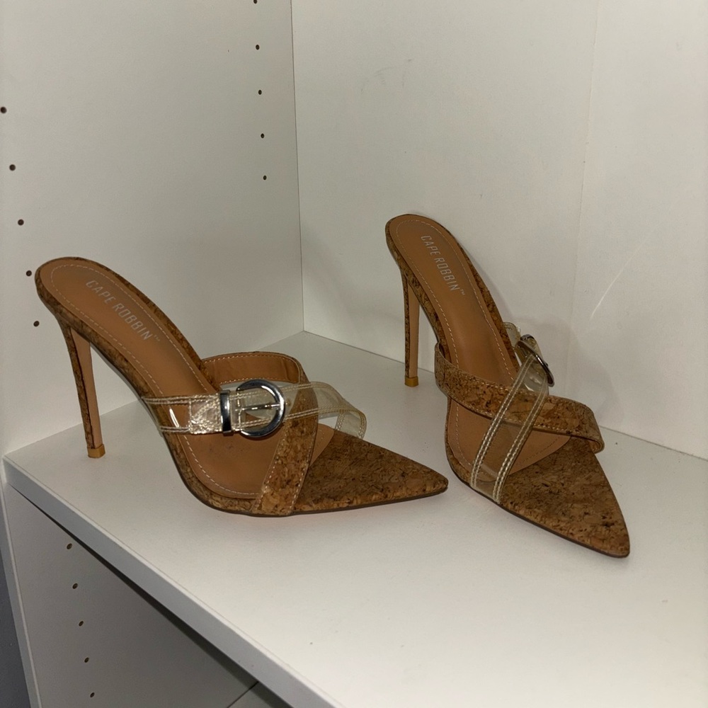 Tan heels